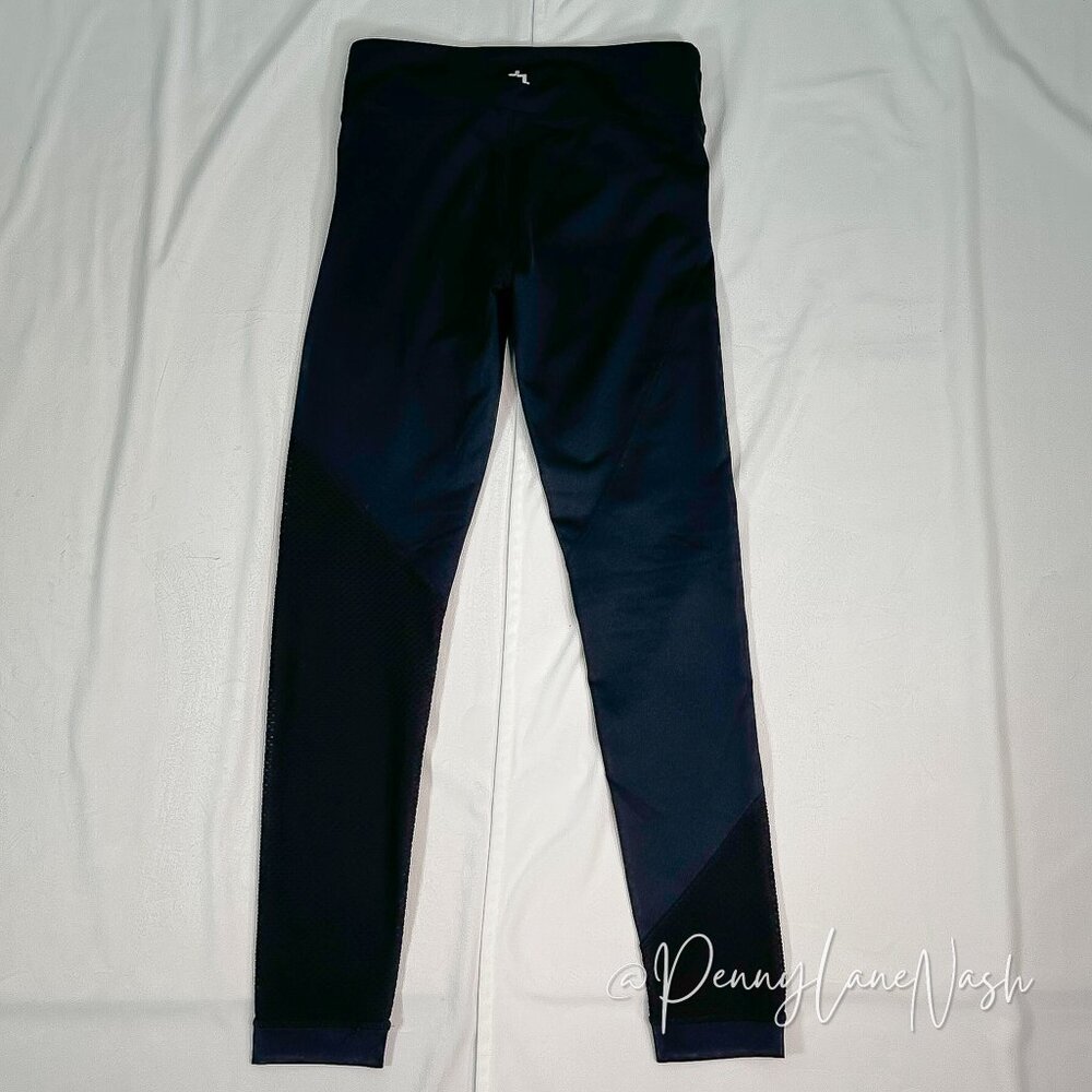 JoyLab Black With Fishnet Panel Legging - Picture 4 of 6
